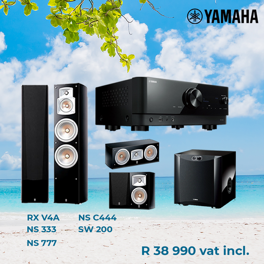 YAMAHA RX V4A 5.1 Home Cinema Bundle