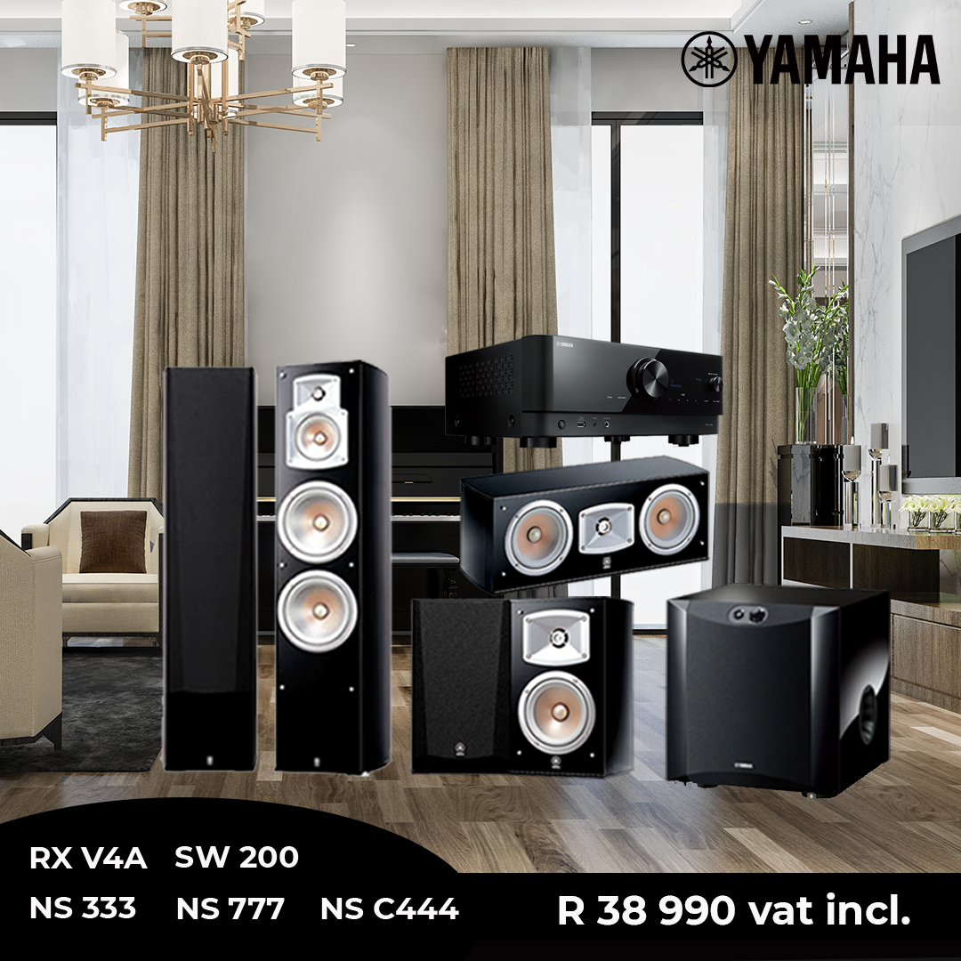 Yamaha RX V4A 5.1 Home Cinema Bundle