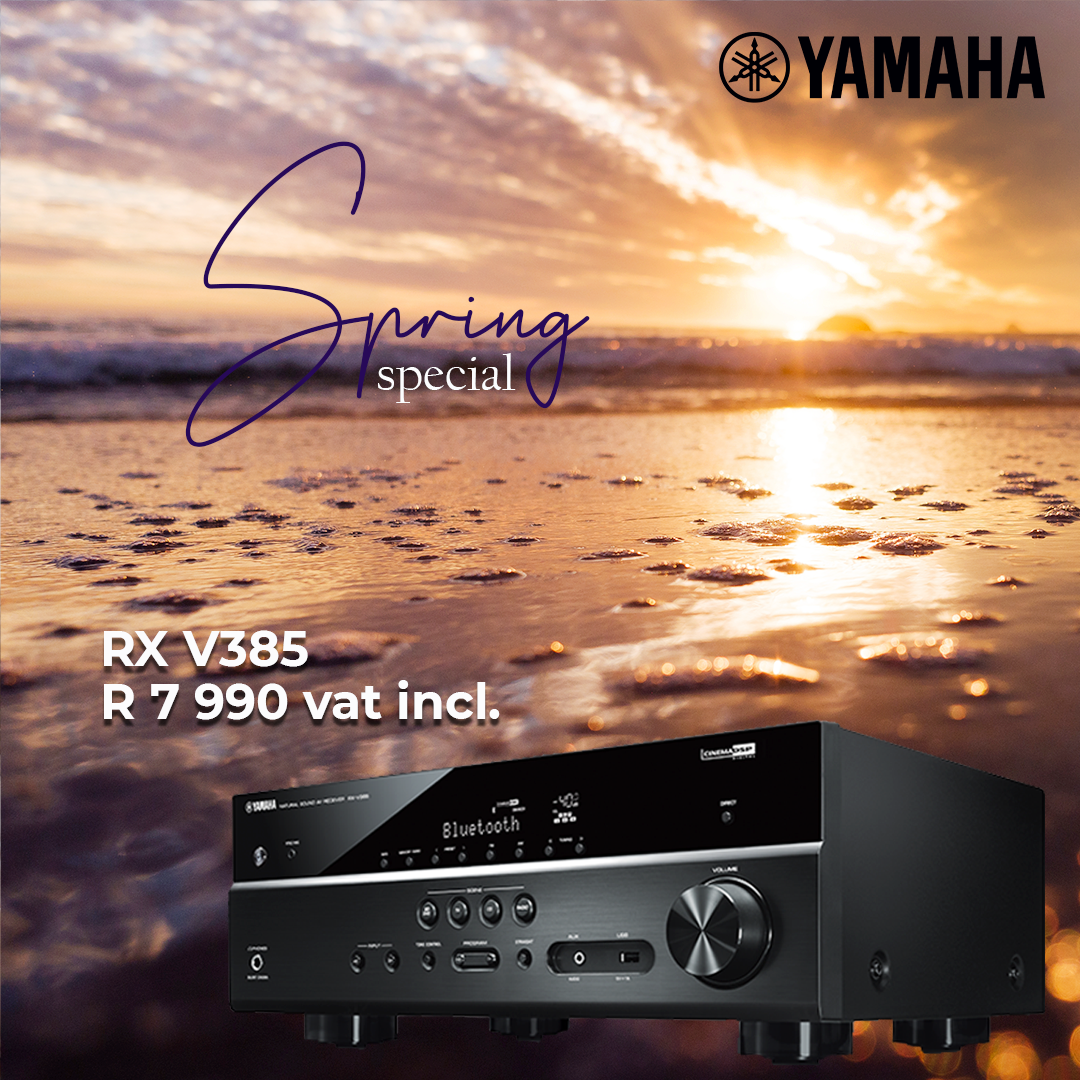 YAMAHA RX-V385 - 5.1 BLUETOOTH AV RECEIVER