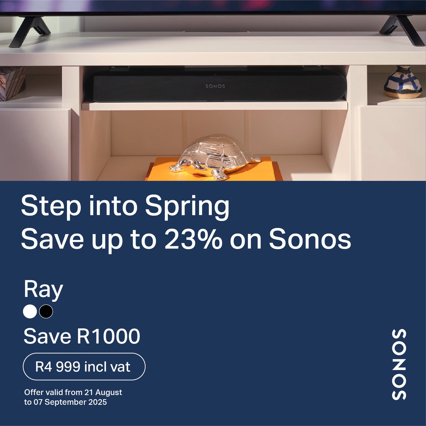 Sonos Ray Optical/WiFi Soundbar