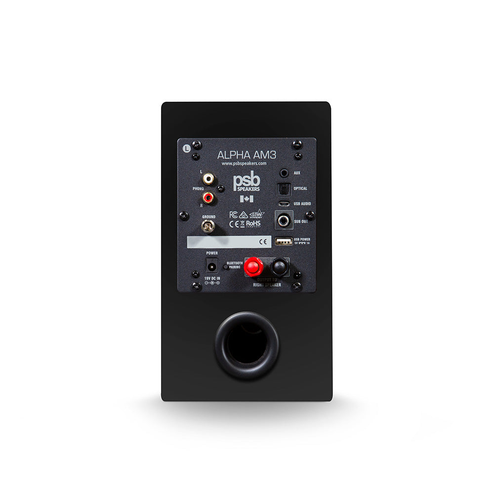 PSB SPEAKERS Alpha AM3 Compact Powered Speakers Cinema Architects