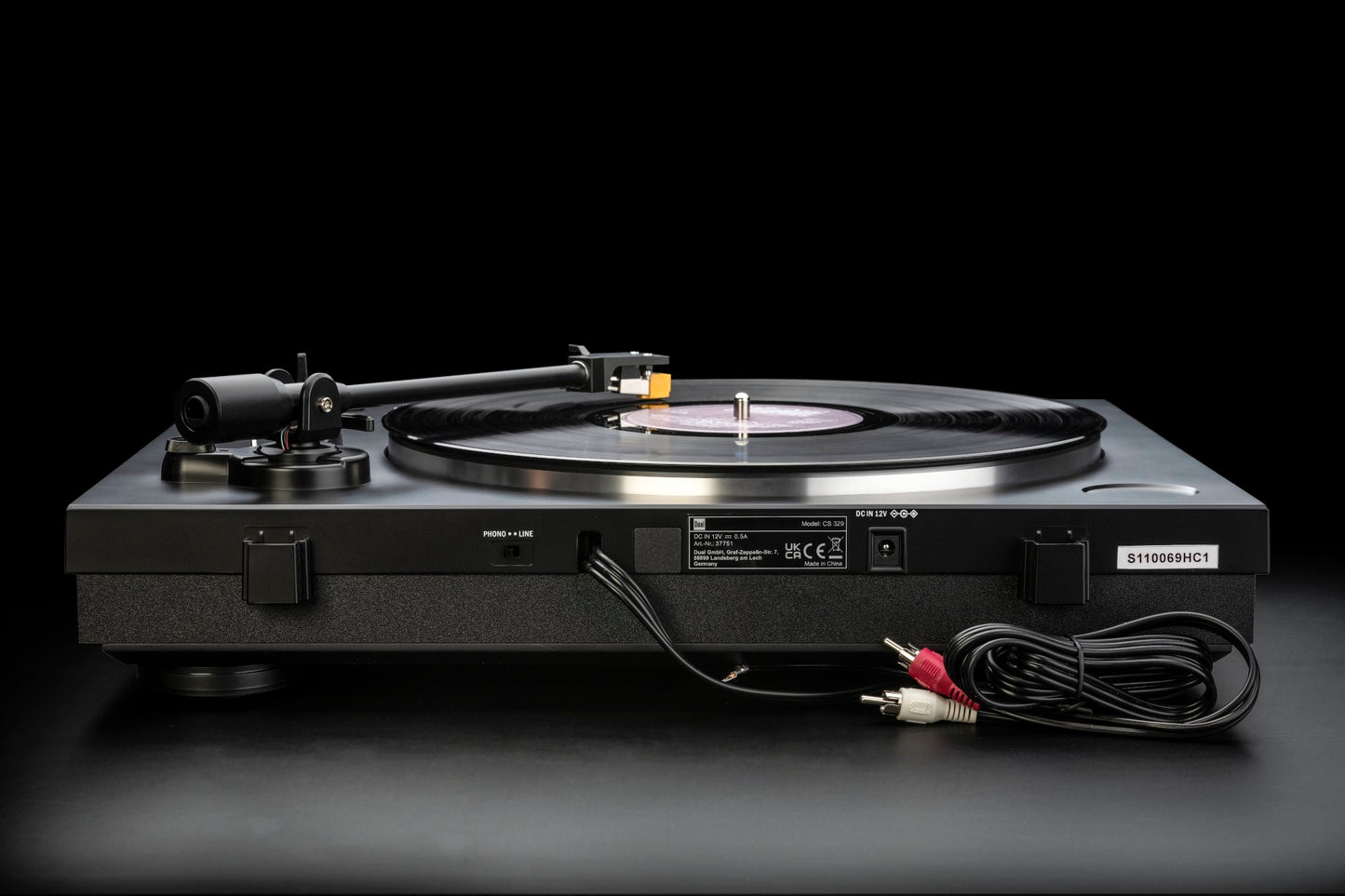 Dual CS 329 Fully automatic Turntable