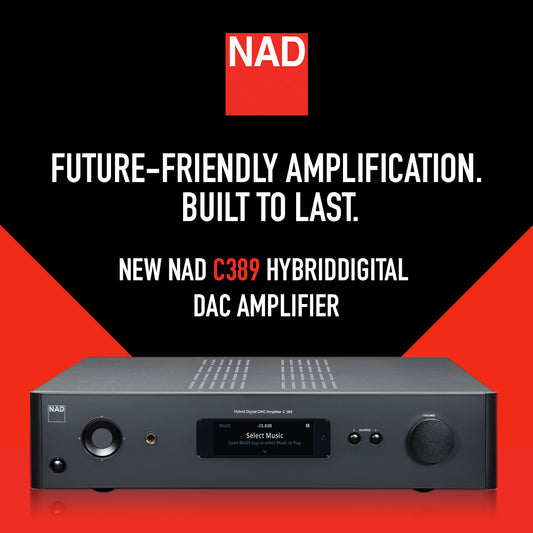 NAD C389 Hybrid Digital DAC Amplifier