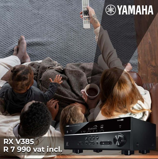 YAMAHA RX-V385 - 5.1 BLUETOOTH AV RECEIVER