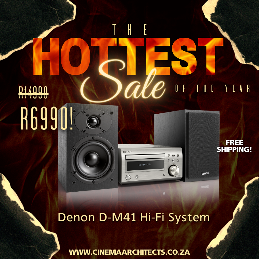 Denon D-M41 HiFi System with CD, Bluetooth and FM/AM Tuner