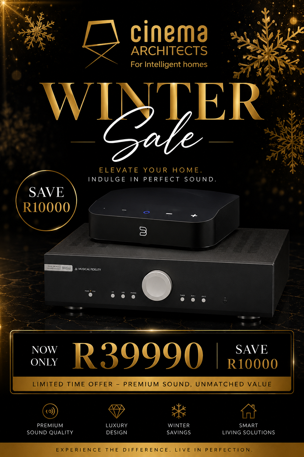 Musical Fidelity M2si + Bluesound NODE NANO