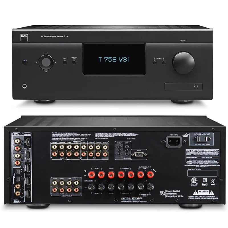 NAD T758 V3i AV Receiver