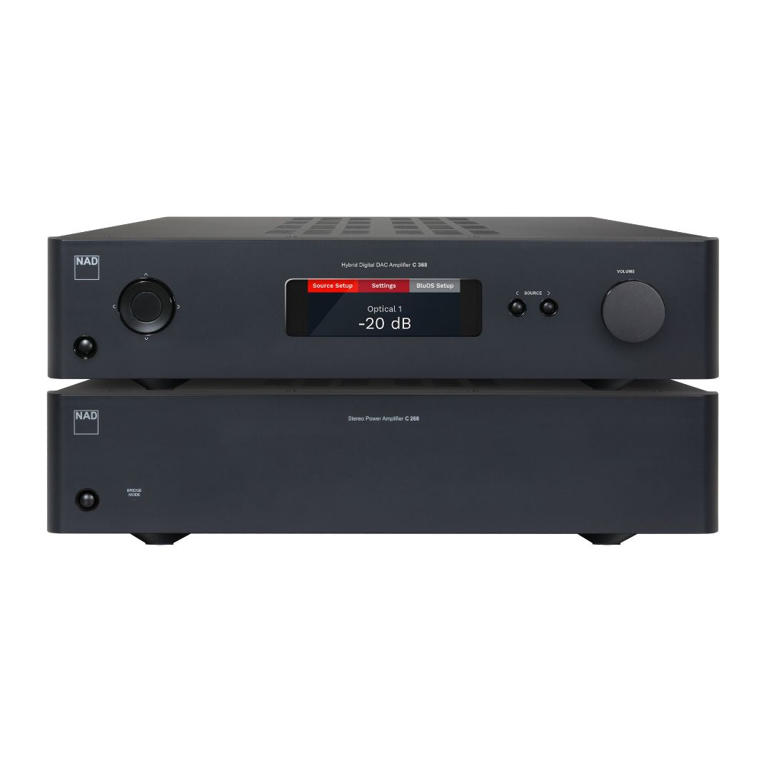 NAD C368 Integrated amplifier + BluOS2i Streamer