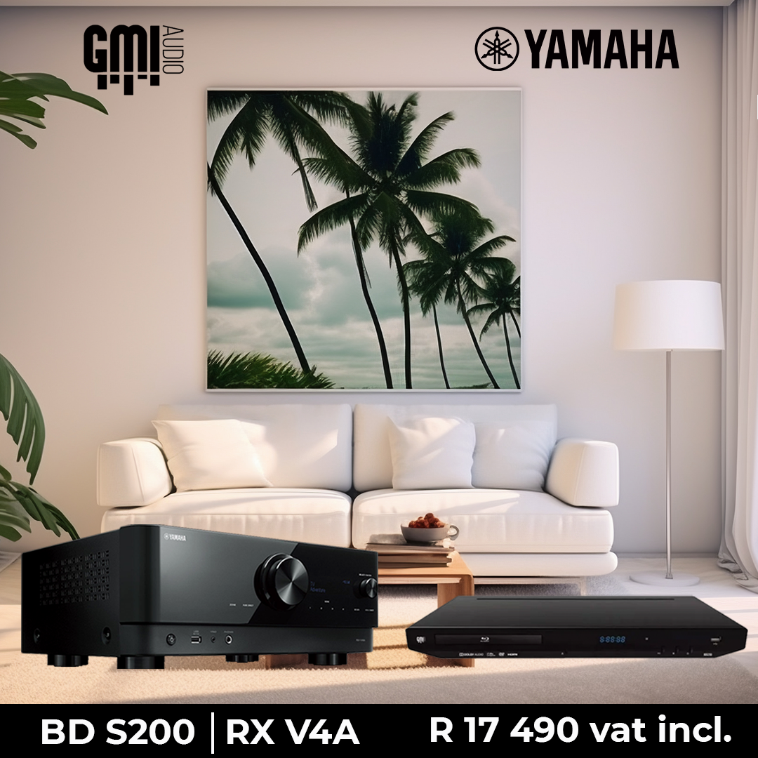 Yamaha RX-V4A + BD S200 Bundle