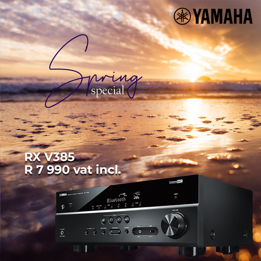YAMAHA RX-V385 - 5.1 BLUETOOTH AV RECEIVER