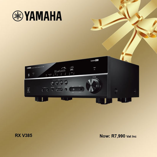 YAMAHA RX-V385 - 5.1 BLUETOOTH AV RECEIVER