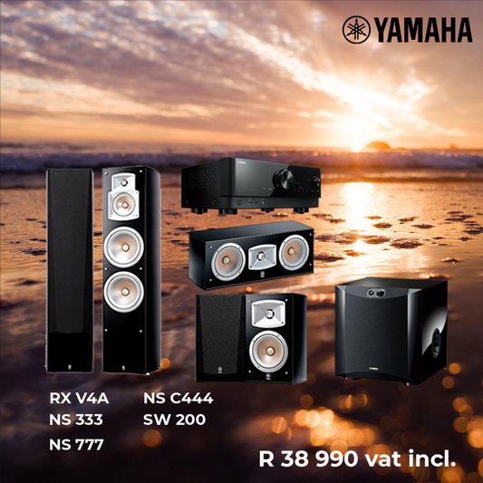 YAMAHA RX V4A 5.1 Home Cinema Bundle