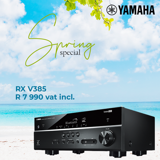 YAMAHA RX-V385 - 5.1 BLUETOOTH AV RECEIVER