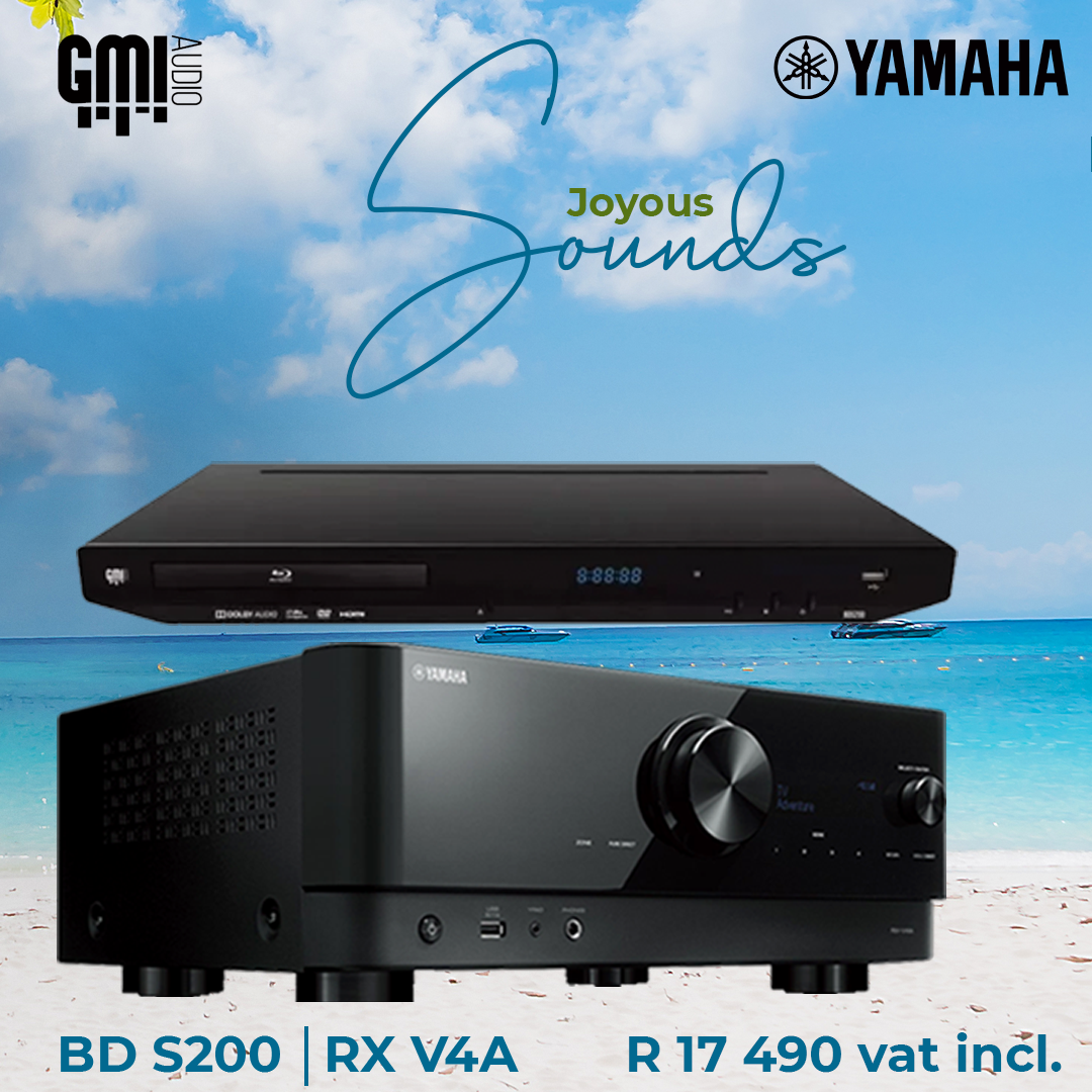 YAMAHA RX-V4A + BD S200 Bundle