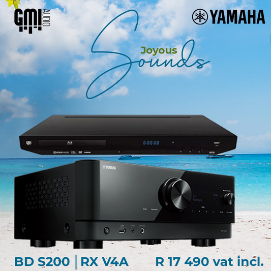 YAMAHA RX-V4A + BD S200 Bundle