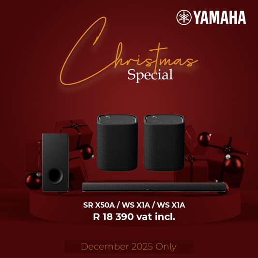Yamaha SR-X50A True X Soundbar + WS X1A Surround