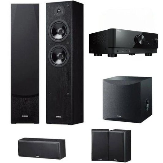 YAMAHA Complete 5.1 Home theatre package with RX-V4A