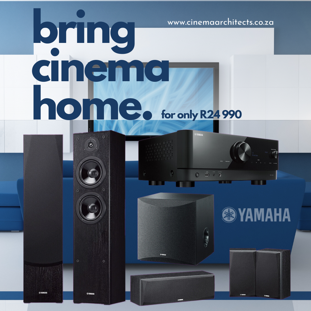 YAMAHA Complete 5.1 Home theatre package