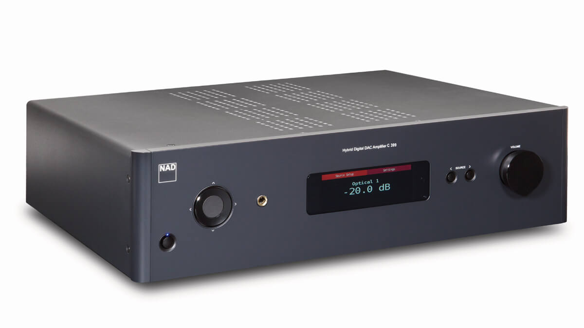 NAD C 399 Hybrid Digital DAC Amplifier Cinema Architects