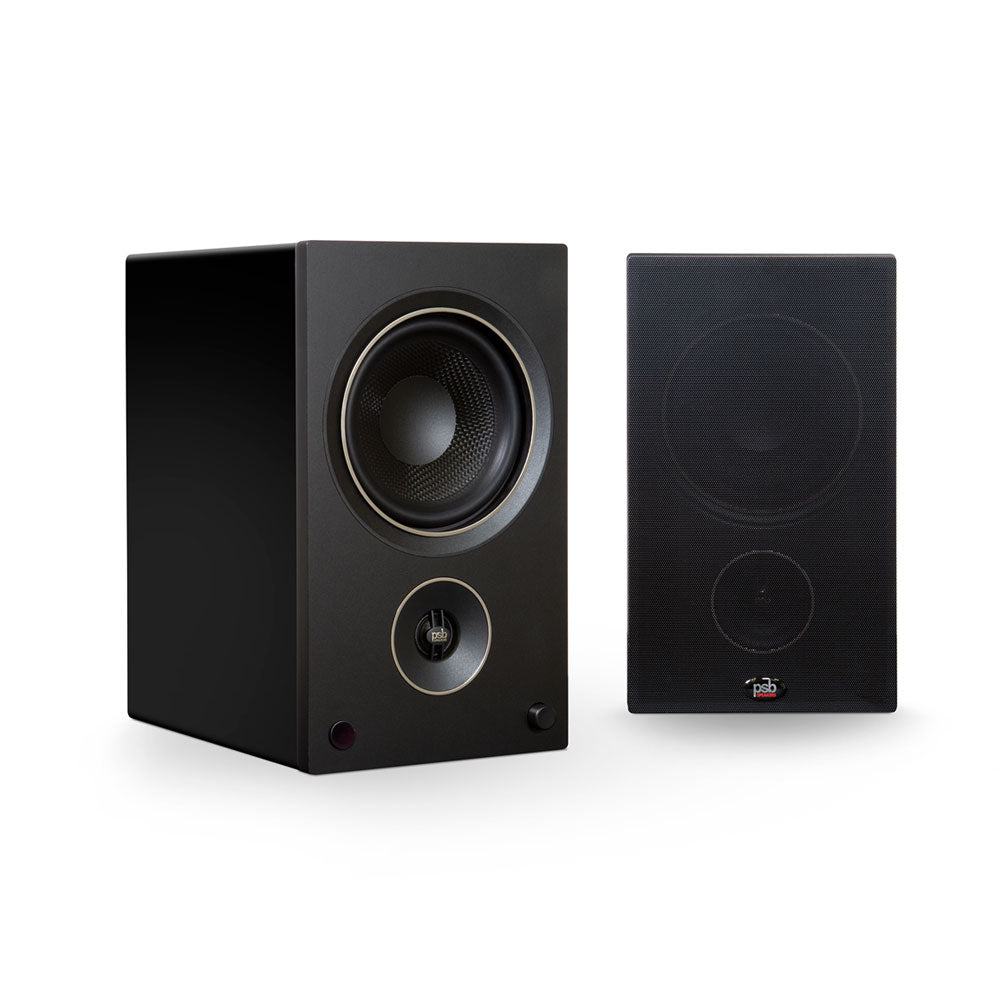 PSB SPEAKERS Alpha AM5 Powered Bookshelf Speakers Cinema Architects